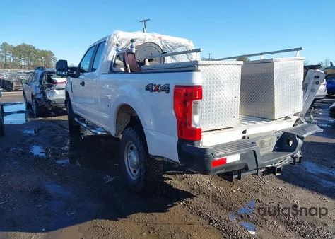 2017 Ford F-250 Xl from USA, damaged, VIN 1FT7X2B66HEB79909